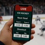 Лайв на хоккей: микроставки на следующий гол и буллиты