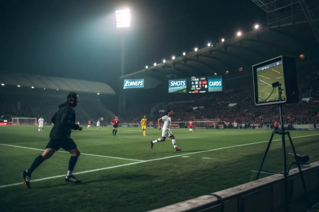 Ставки на статистику в лайве: угловые, удары и карточки — где проще зарабатывать