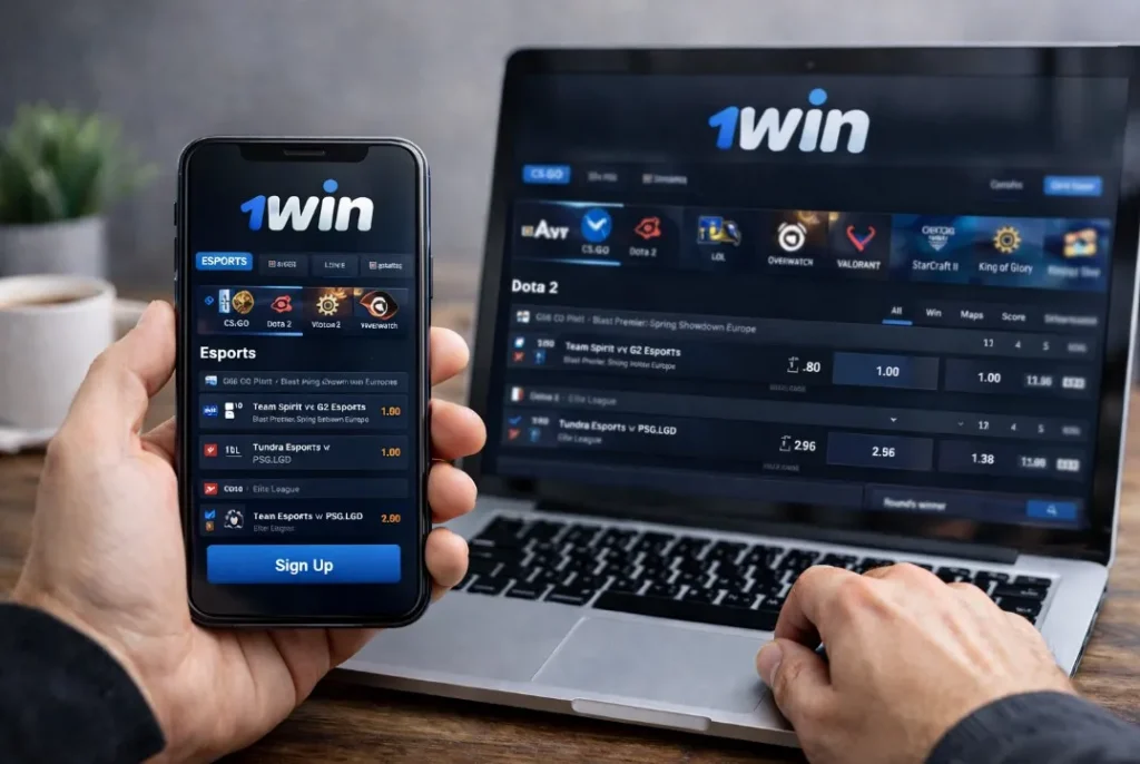 Киберспорт в 1win: какие дисциплины и рынки ставок доступны игрокам