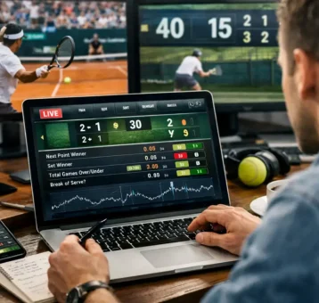 Live-ставки в теннисе: как ловить переломы игры Live-ставки в теннисе: как ловить переломы игры